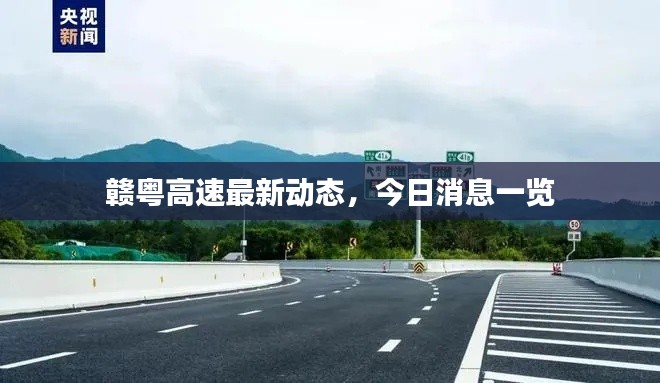 赣粤高速最新动态,今日消息一览