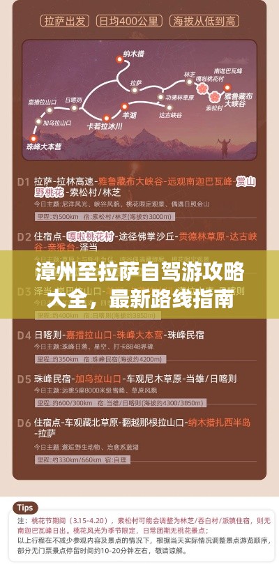 漳州至拉萨自驾游攻略大全,最新路线指南